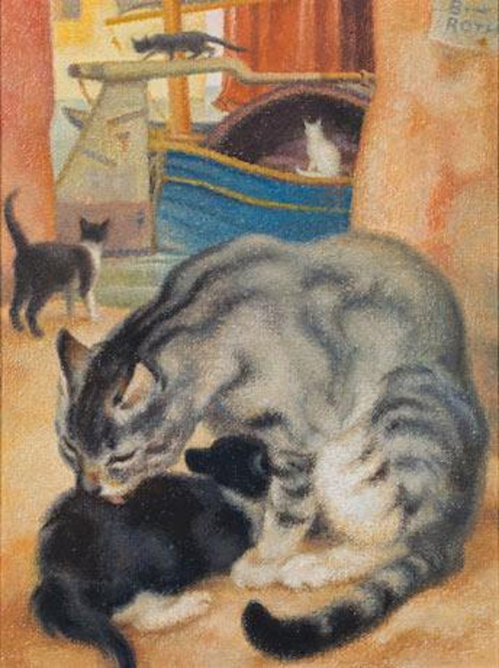 Katzen (Cats) by Norbertine Bresslern-Roth