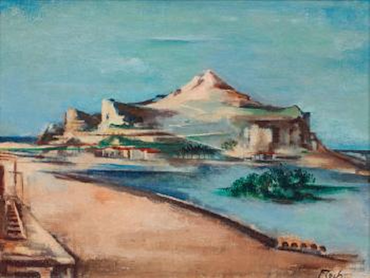 Monte Pelegrino, Palermo, Sicily III by Joseph Floch