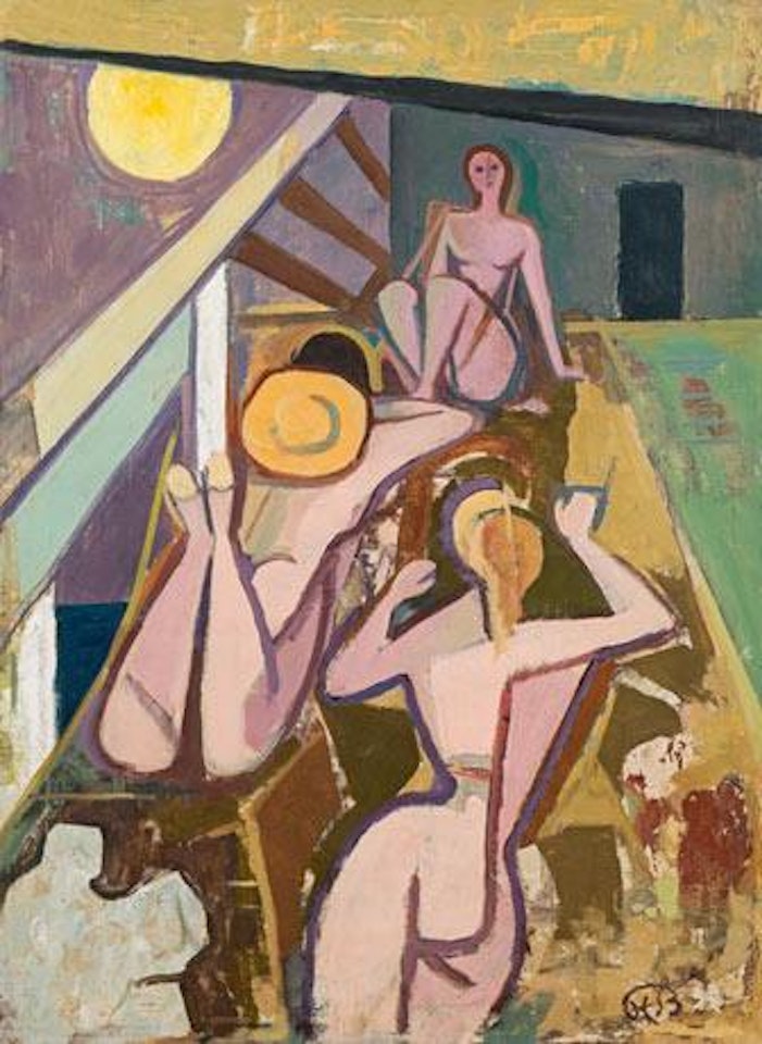 Frauenbad by Karl Hofer
