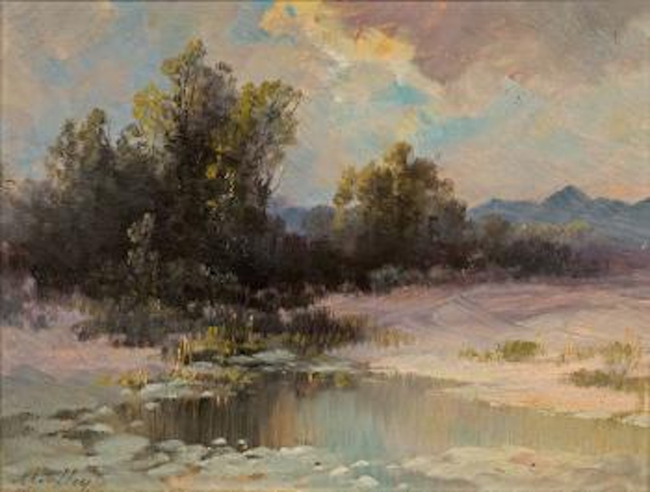 Winter atmosphere by Oskar Mulley