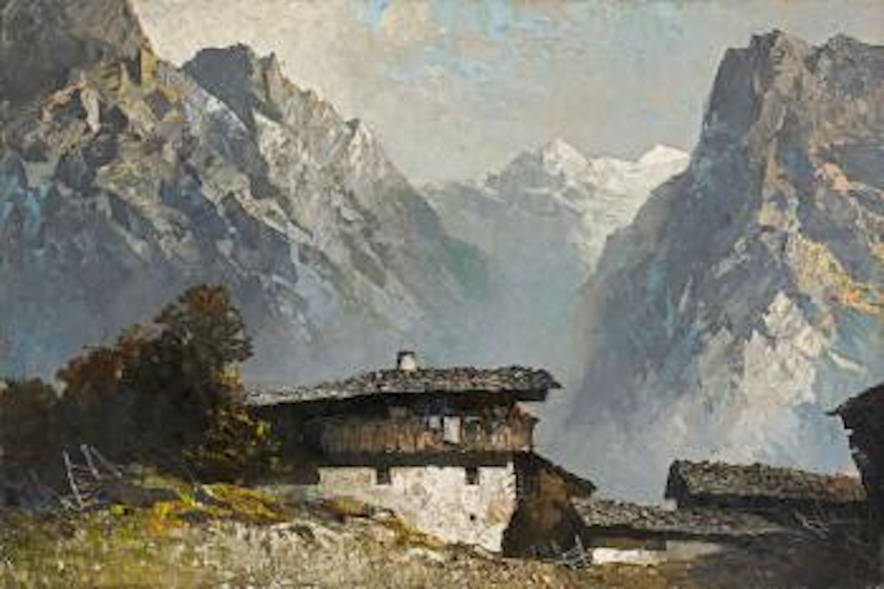 In the Mountainside by Oskar Mulley