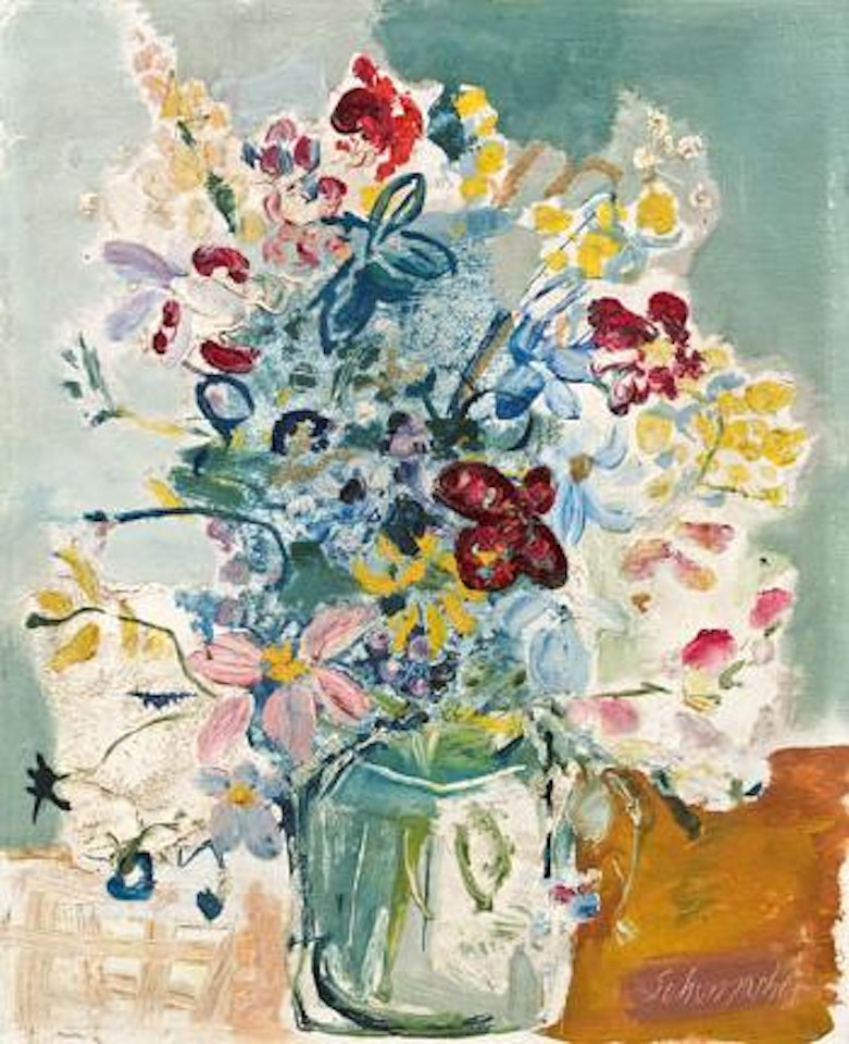 Floral still life by Emil Schumacher