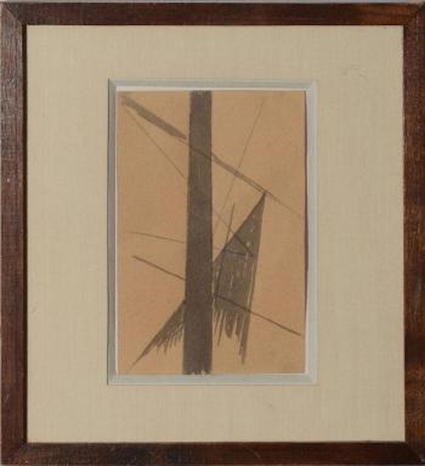 Study for spatial force construction by Liubov Popova