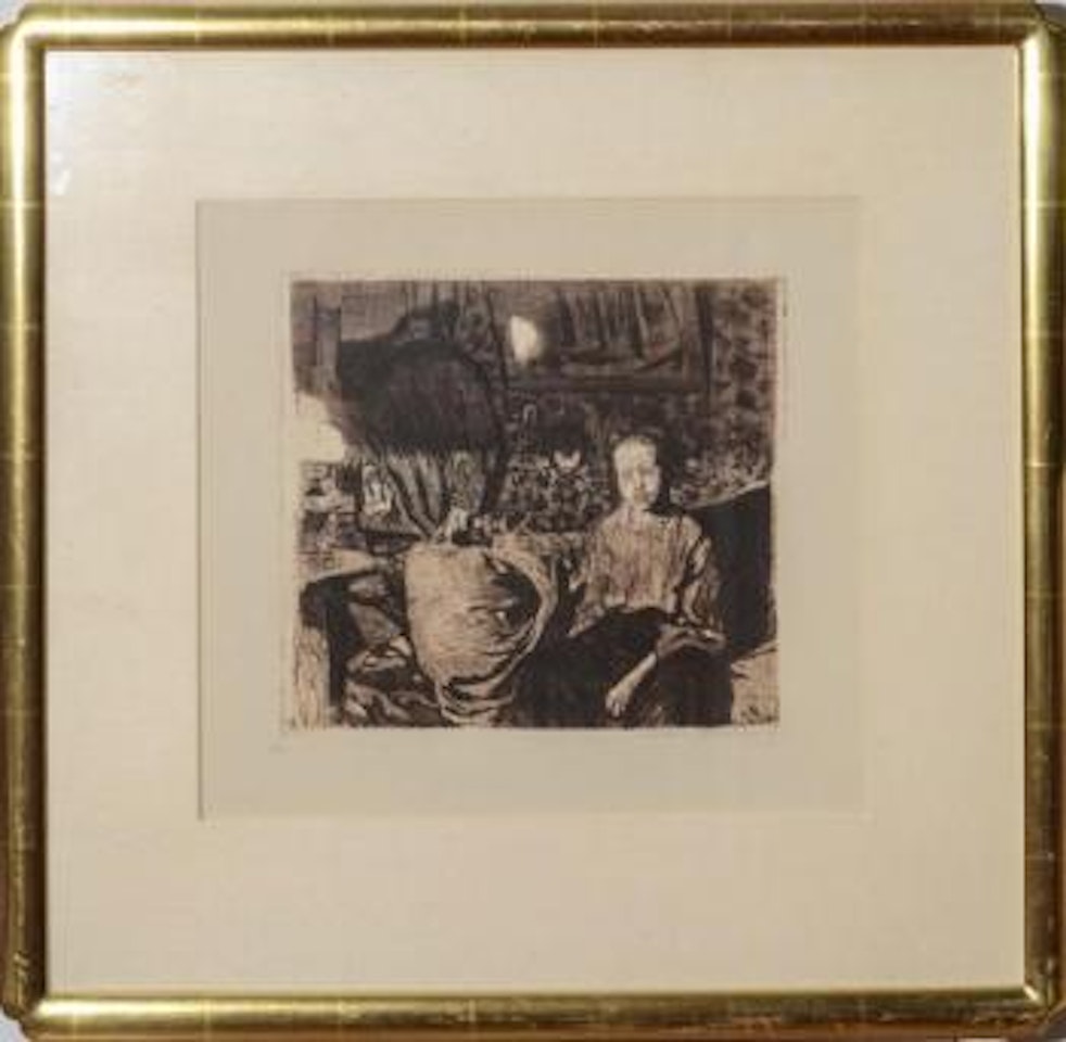 Junges paar by Kathe Kollwitz