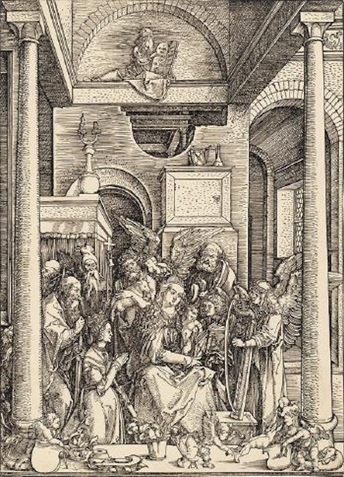 Mariens Verehrung by Albrecht Dürer
