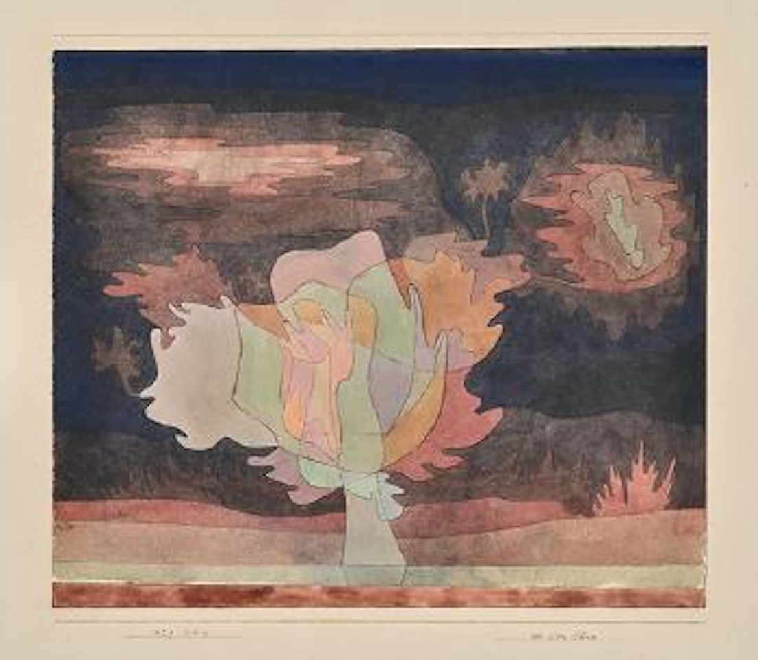 Vor dem Schnee by Paul Klee