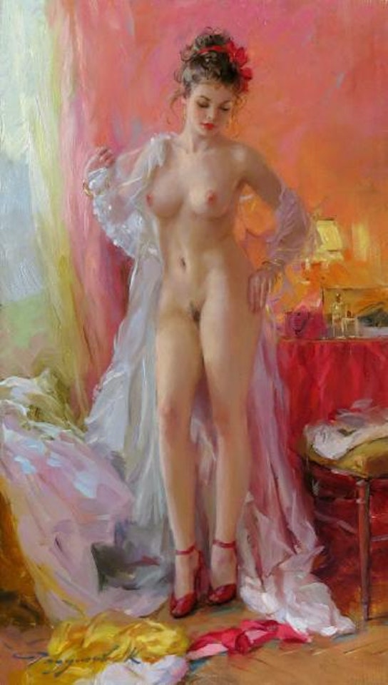 In the bedroom by Constantin Razoumov