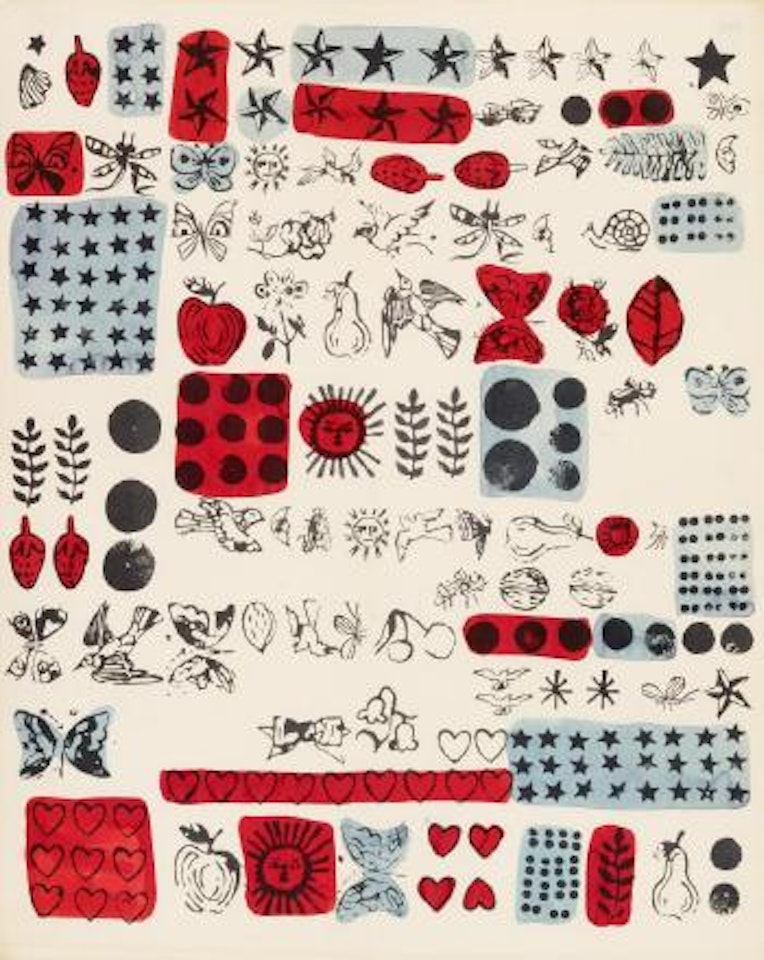 Wrapping Paper Rubber Stamp Design by Andy Warhol