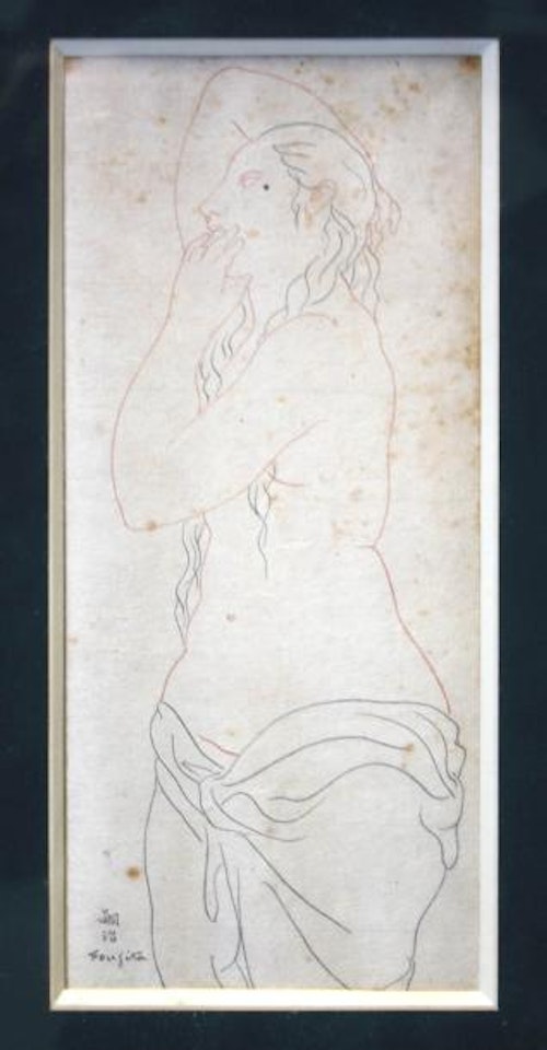 Nu féminin by Leonard Tsuguharu Foujita