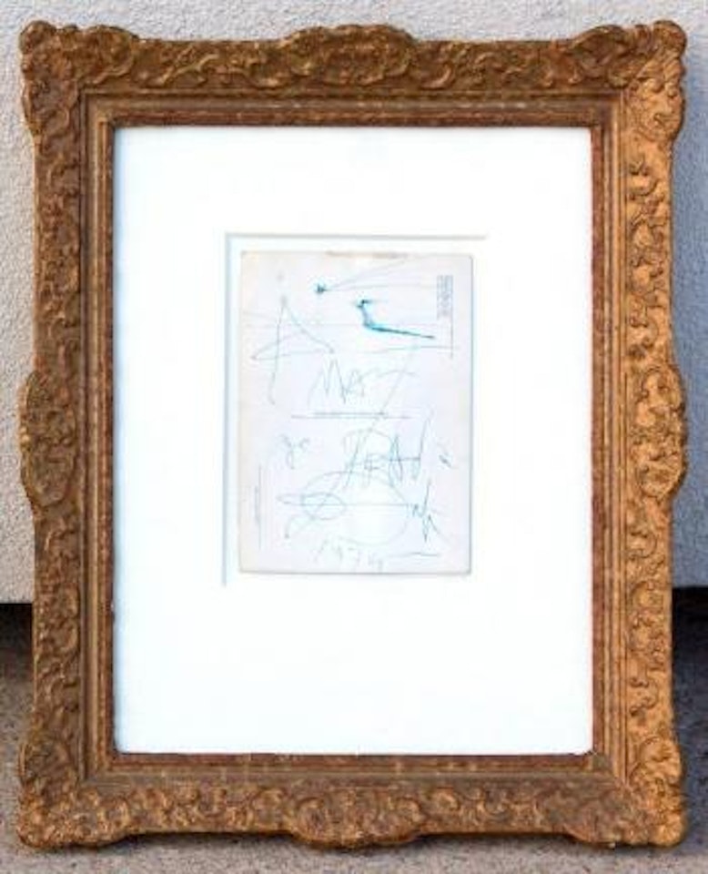 Personnage à l'étoile filante by Salvador Dali