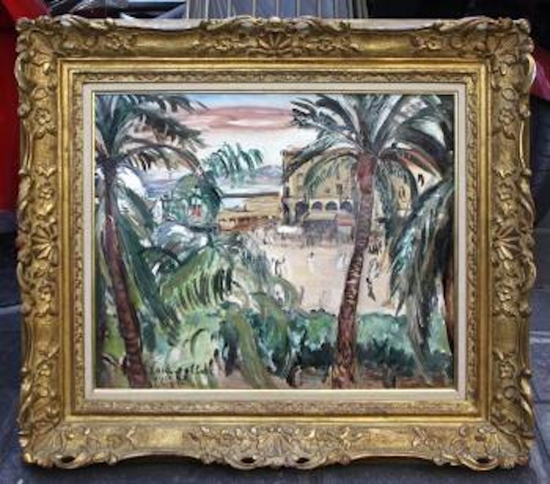 Alger, la place du Gouvernement by Othon Friesz