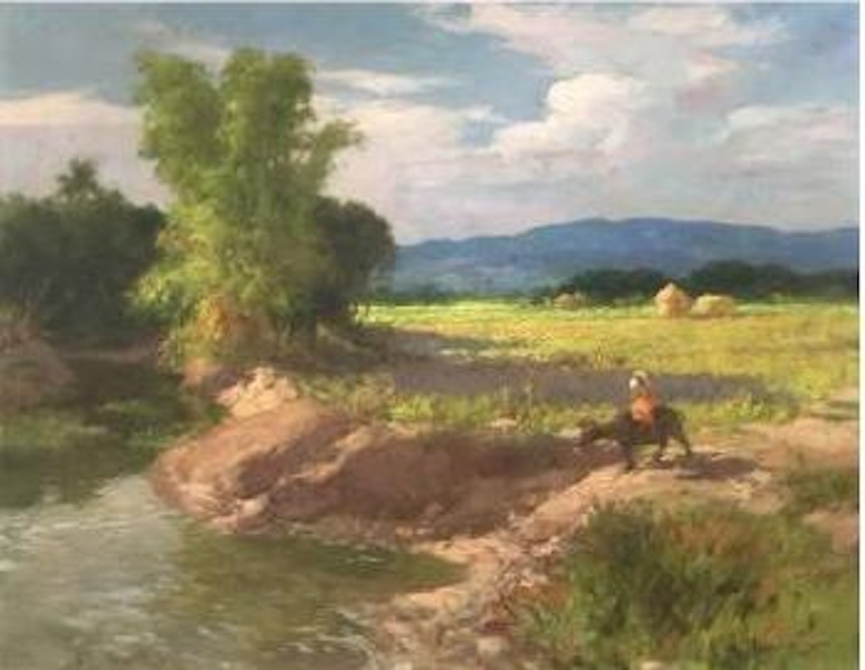 Marikina Valley by Fernando Amorsolo