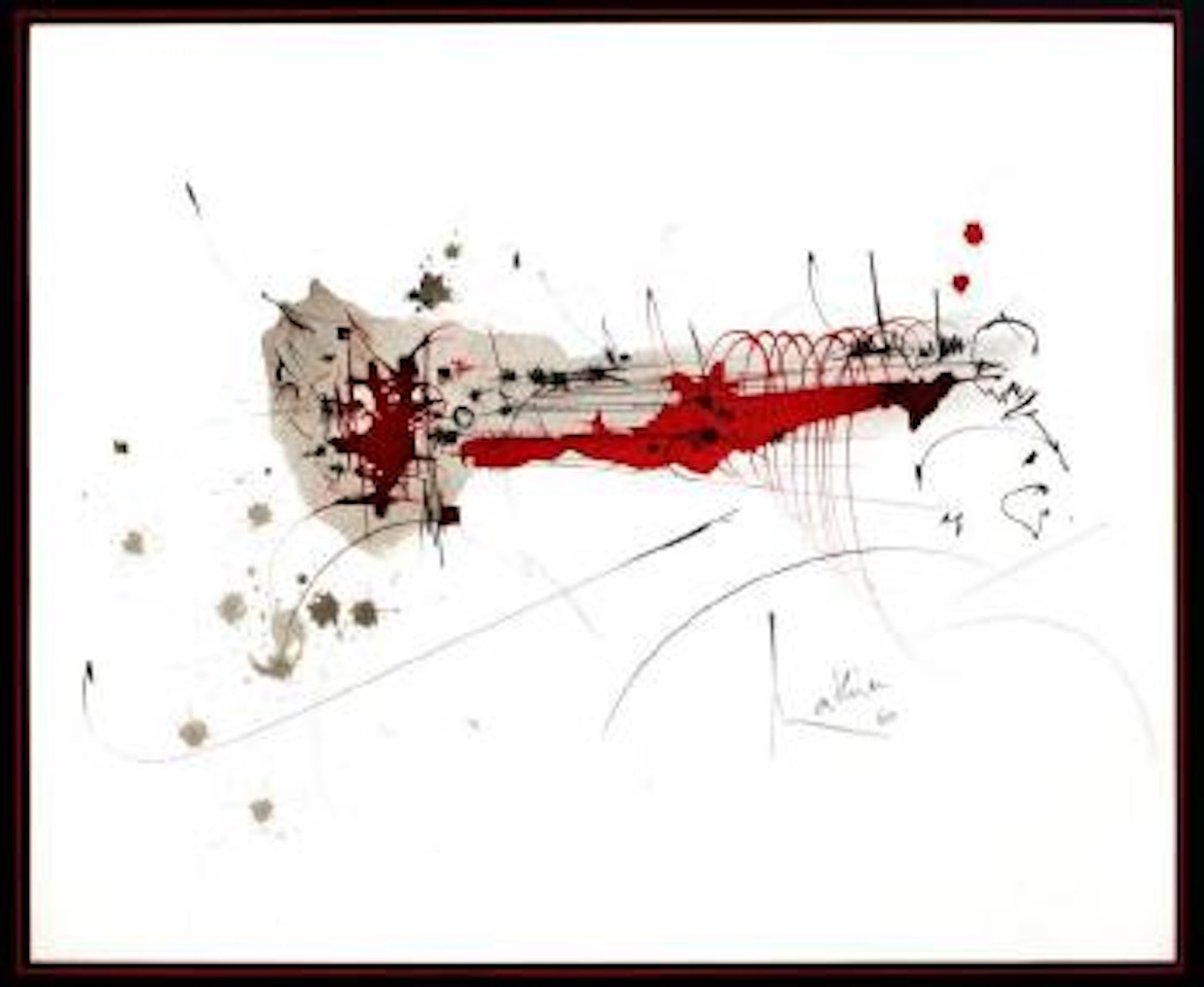 Composition by Georges Mathieu