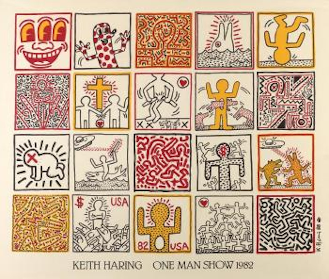 One man show by Keith Haring