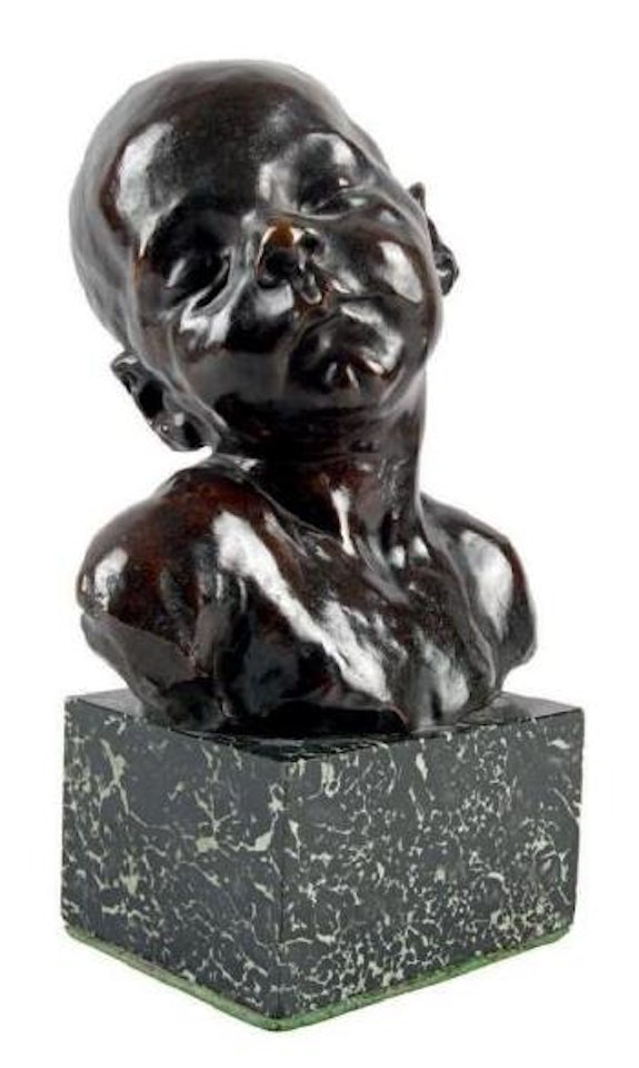 Bébé endormi by Aime Jules Dalou