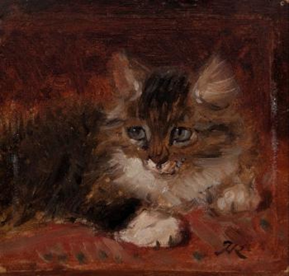Cat by Henriette Ronner-Knip