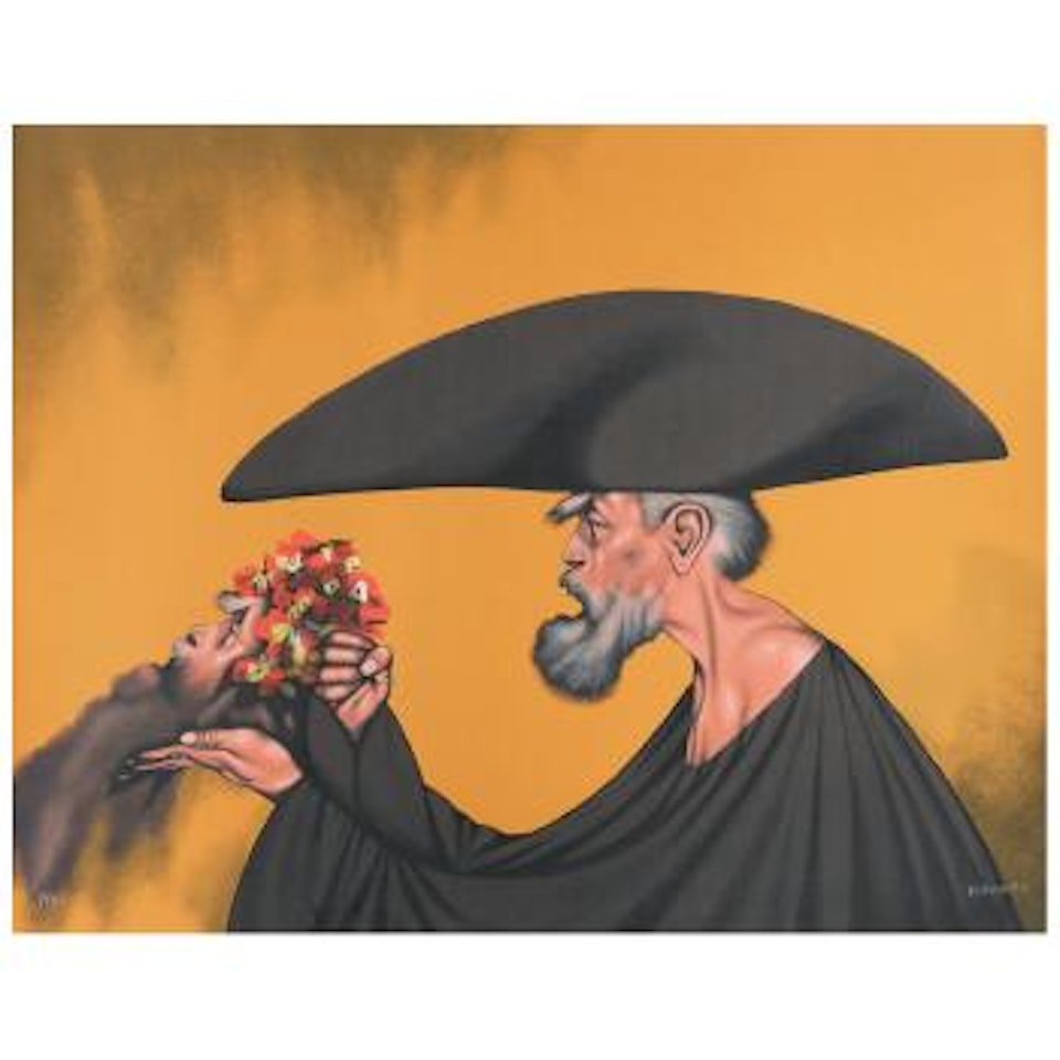 La ofrenda by Rafael Coronel