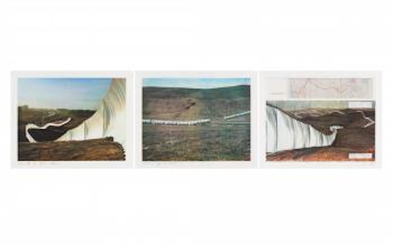 Running Fence, California 1972-76 (aus: Sequences) by Christo