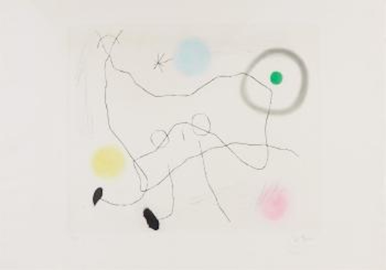 Crapaud lyre by Joan Miró