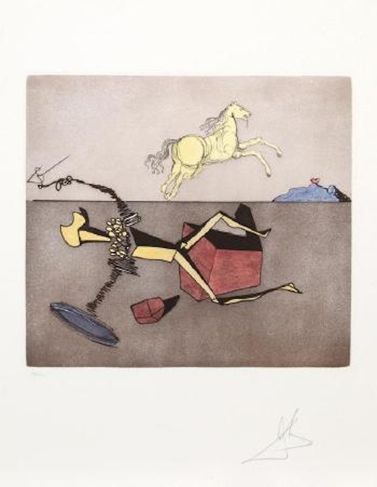 Aspirations from Historia de Don Quichote de la Mancha by Salvador Dali