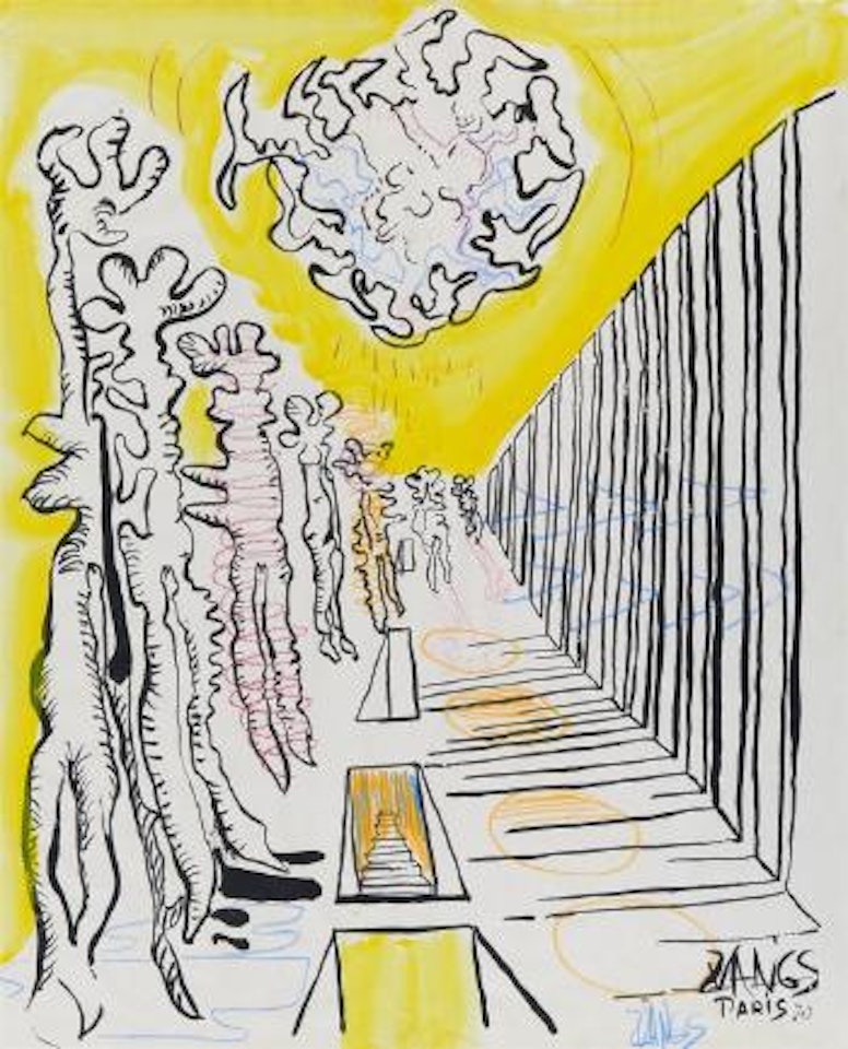 Ohne titel by Herbert Zangs