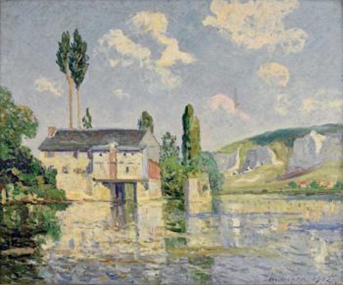 Au soleil, Moulin matin, Petit Andely (Eure) by Maxime Maufra