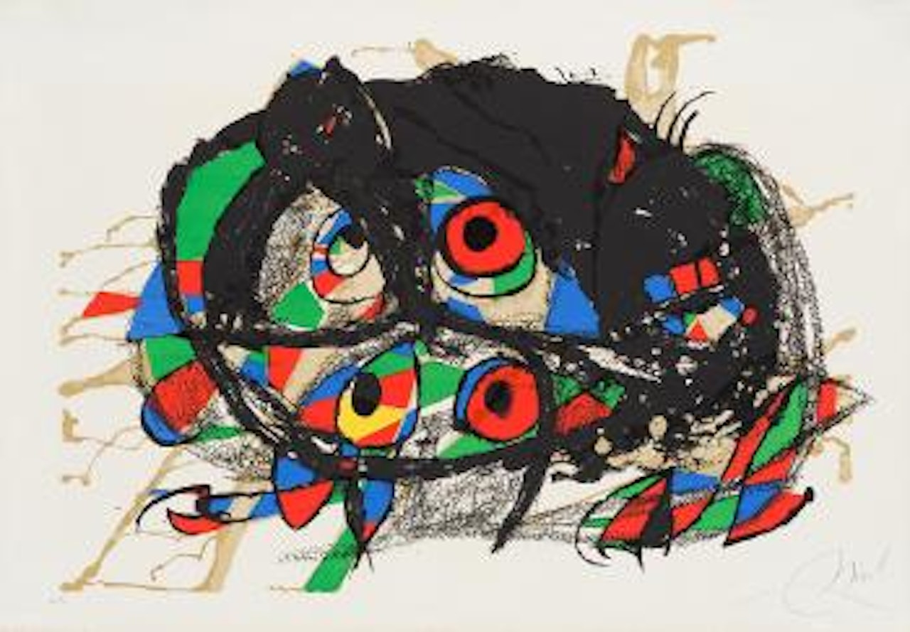 Le Ramoneur Salace (M. 1176) by Joan Miró
