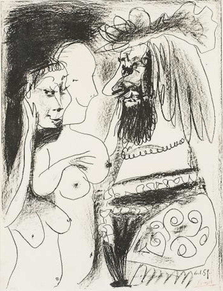 Le Vieux Roi (B. 869; M. 317) by Pablo Picasso