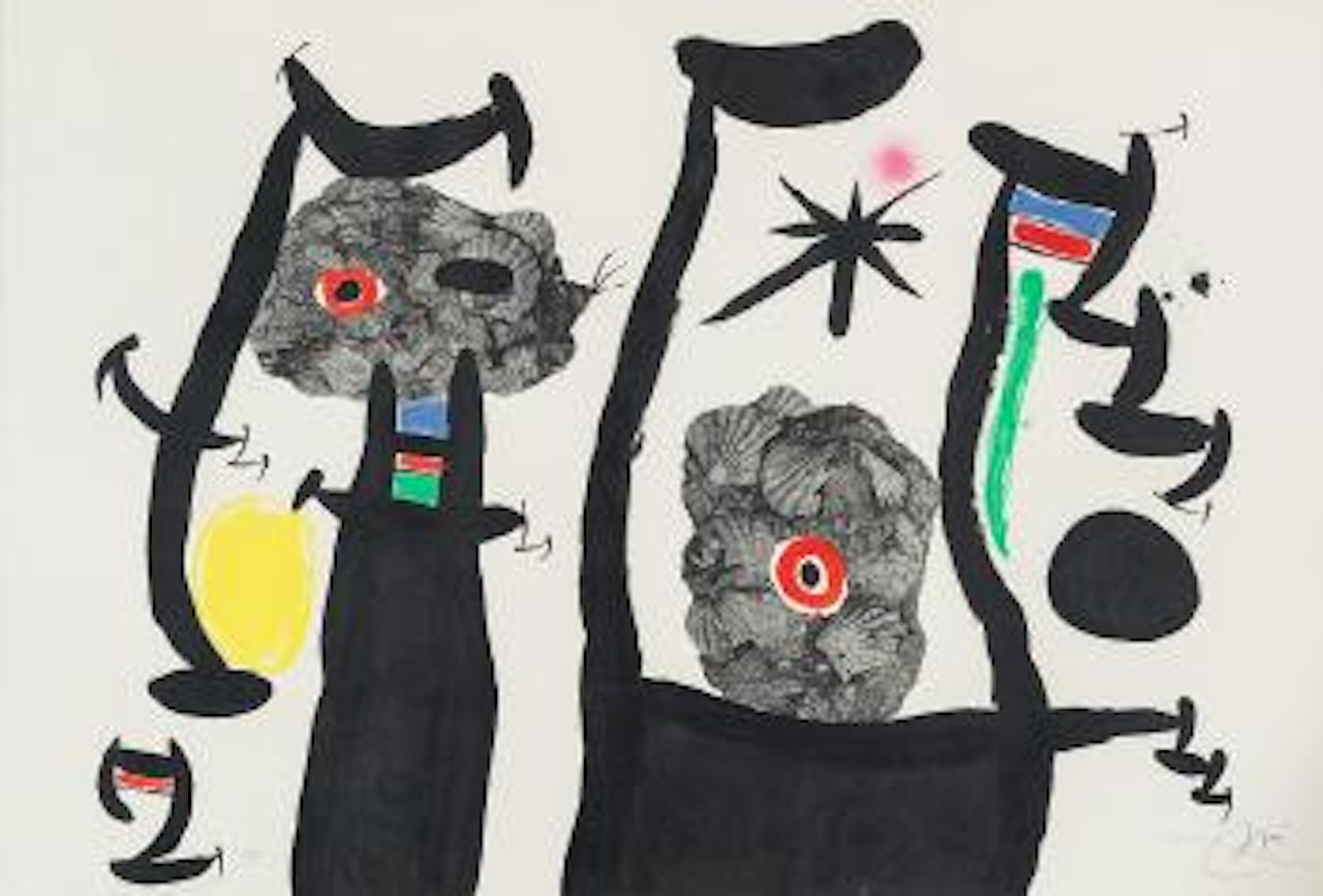 Les Coquillages (M. 641) by Joan Miró
