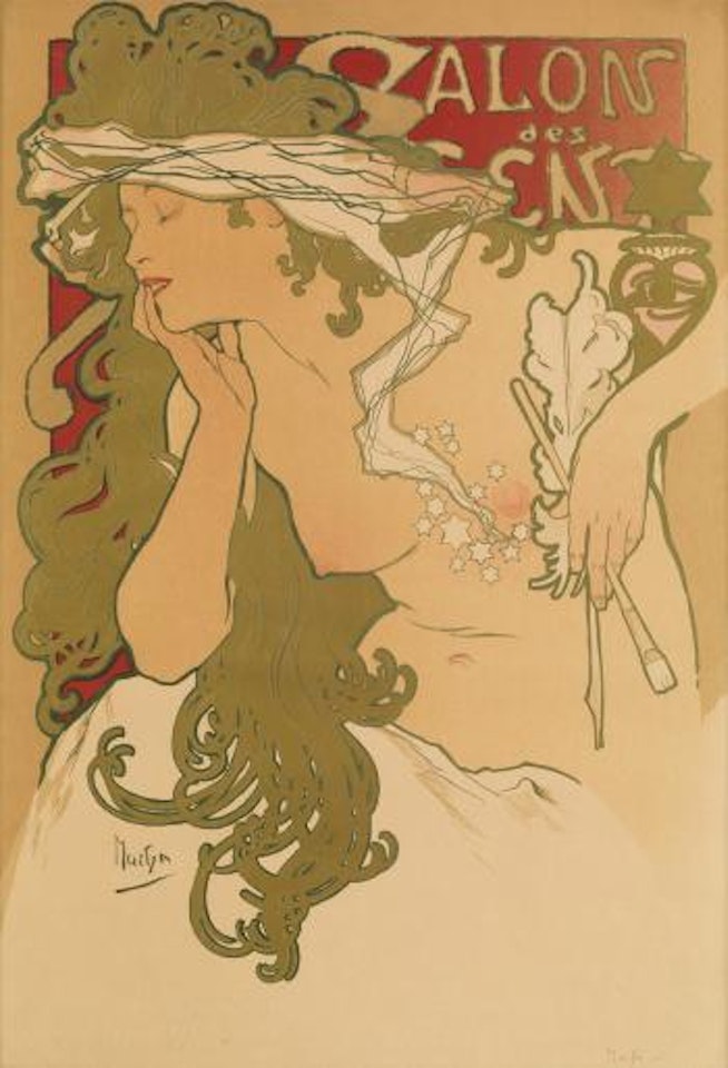 Salon des Cent. Deluxe edition by Alphonse Mucha