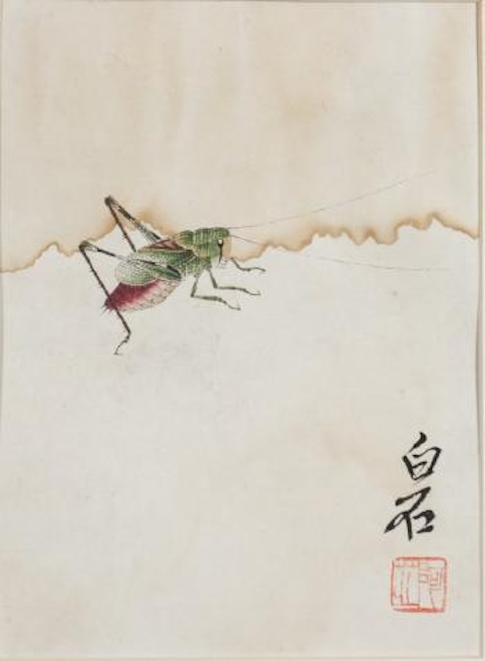 Grasshopper by Qi Baishi
