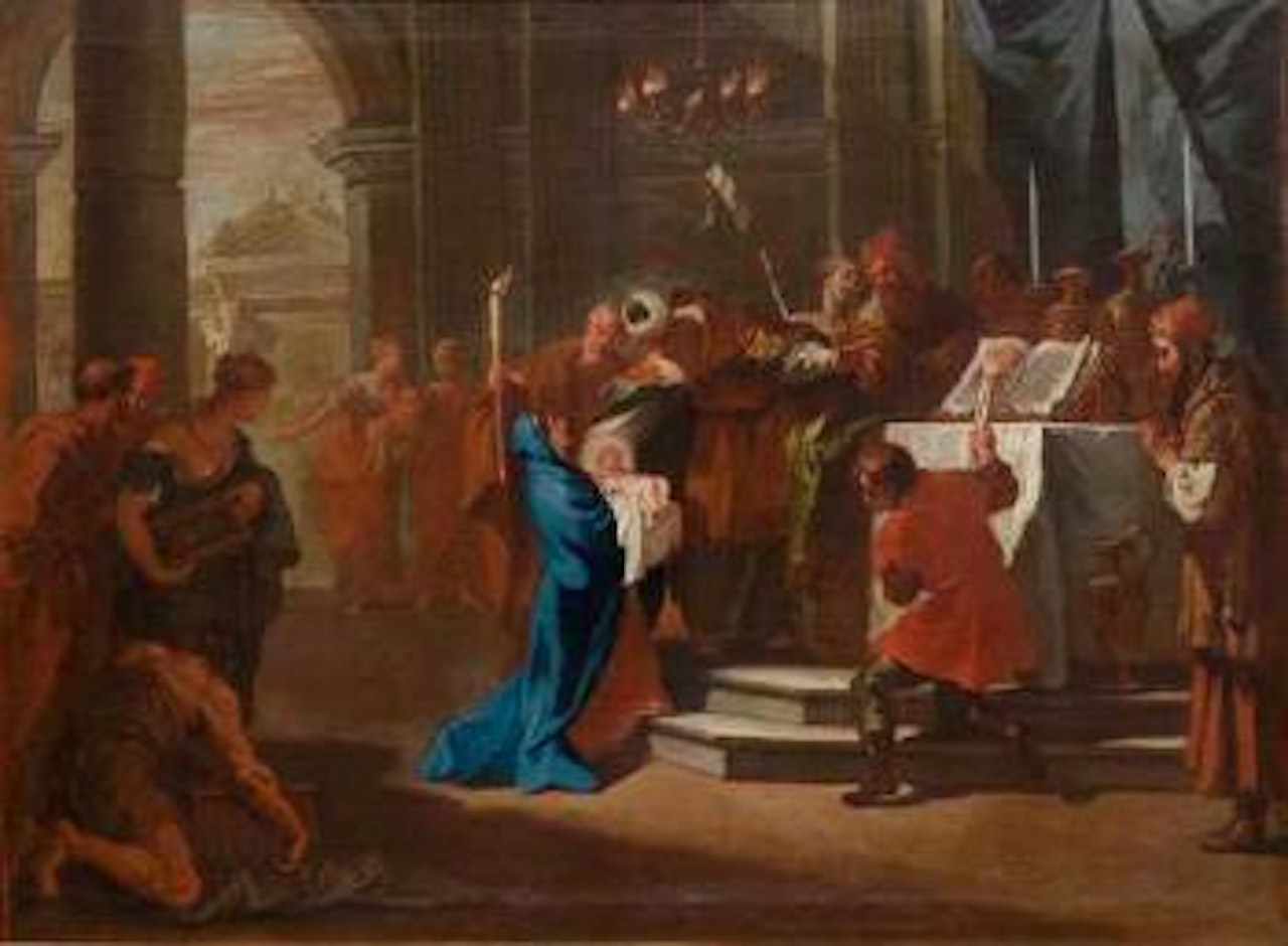 Pair of works: The presentation in the Temple/ Adoration of the Kings by Sebastiano Ricci