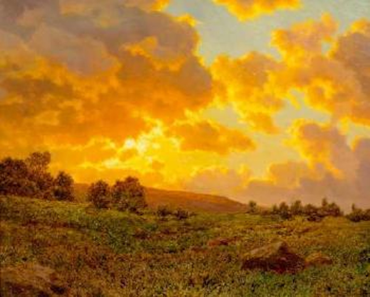 Soir Doré (Pays Basque) by Ivan Fedorovich Choultse