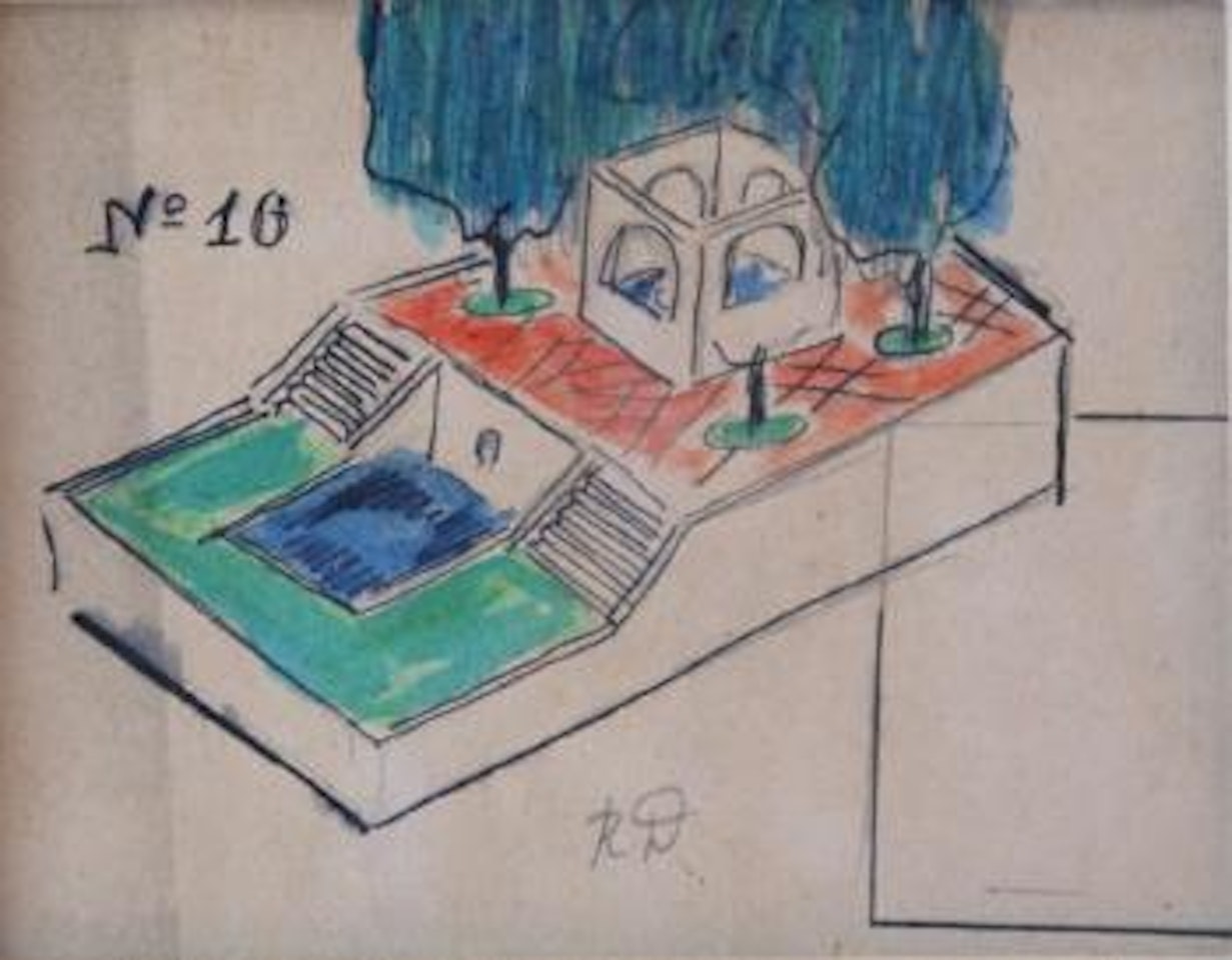 Projet de jardin pour Artigas by Raoul Dufy