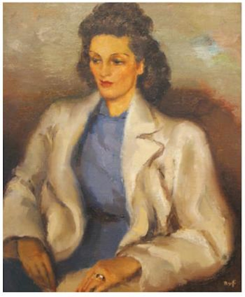 Portrait de femme by Marcel Dyf