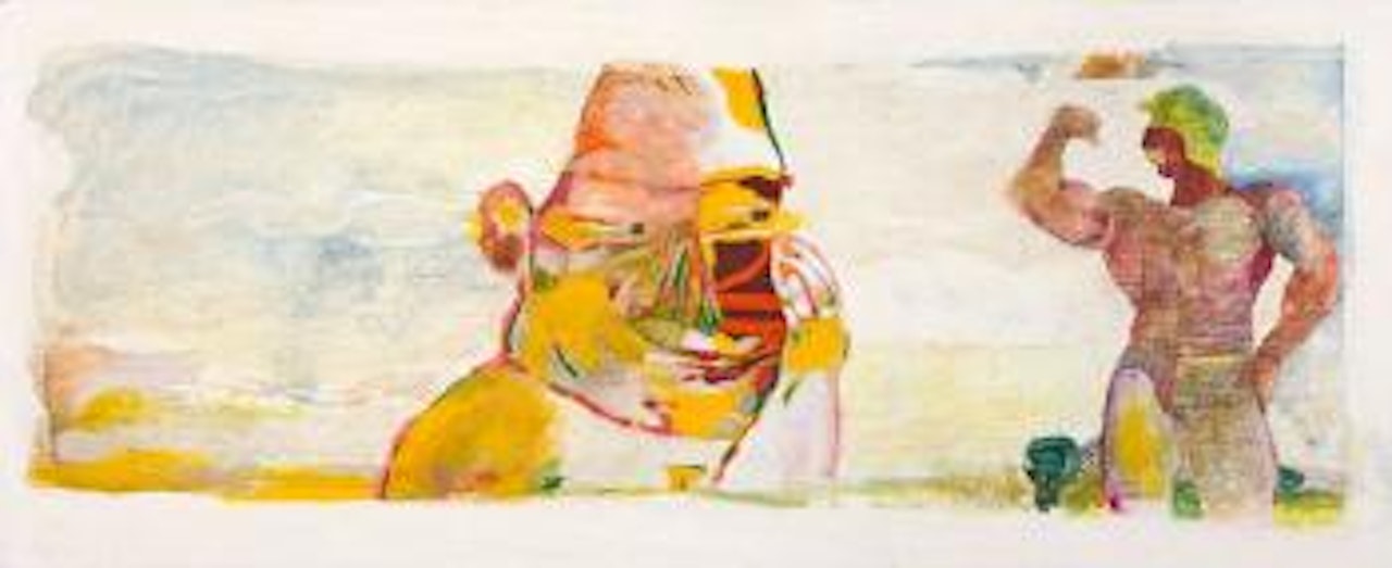 Ubu and Mr America by Robert Hodgins