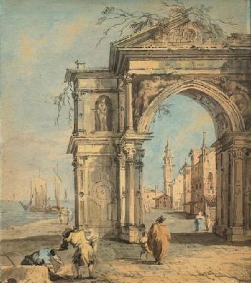 View of Venice by Francesco Guardi