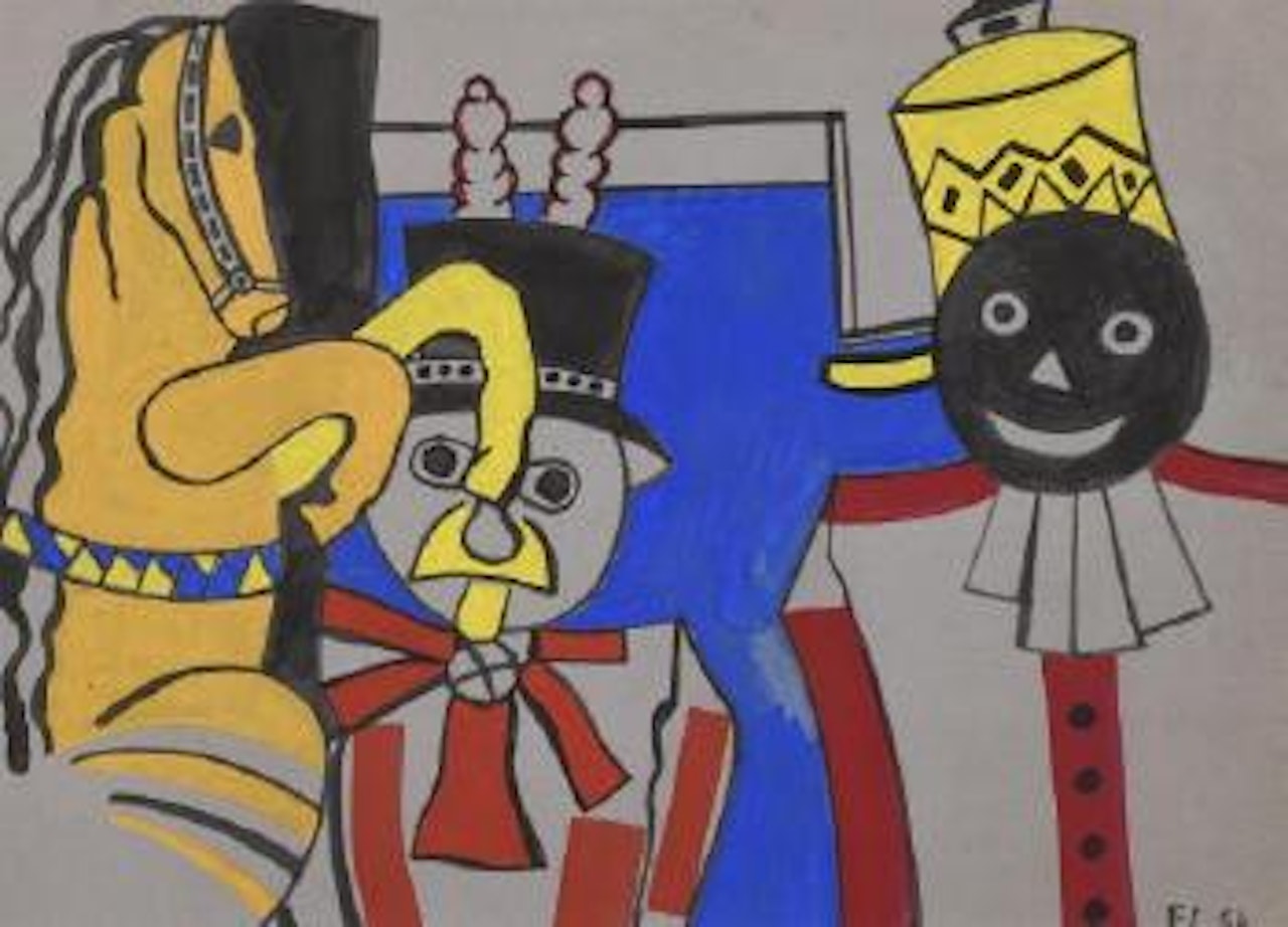 Composition pour le cirque by Fernand Leger