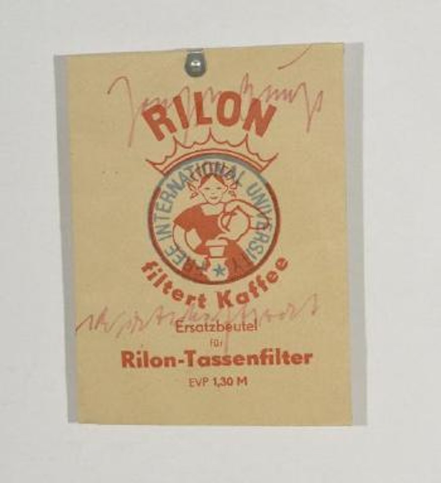 Tassenfilter Rilon by Joseph Beuys