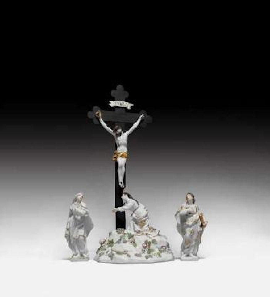 Rare Crucifixion Group by Johann Joachim Kändler