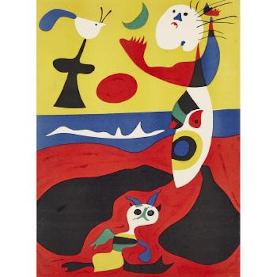Summer (L'été) (From Verve Vol. 1, No. 3) by Joan Miró