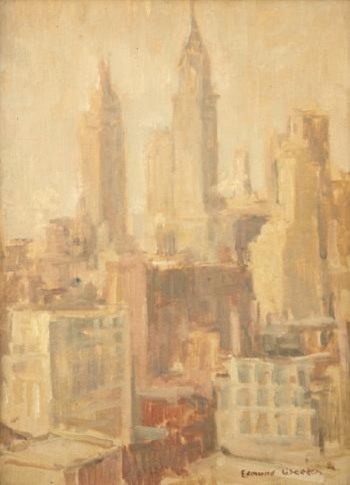 New York Skyline by Edmund William Greacen