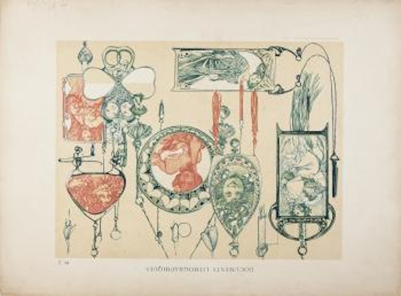 Modelli decorativi by Alphonse Mucha