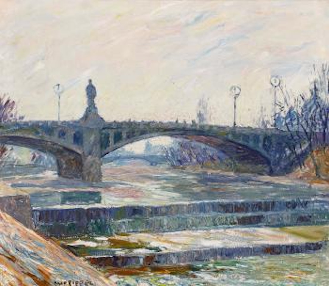 Äußere Maximiliansbrücke, München by Otto Pippel