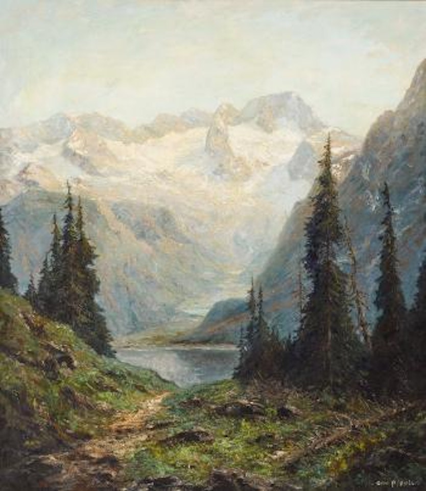 Gosausee by Otto Pippel