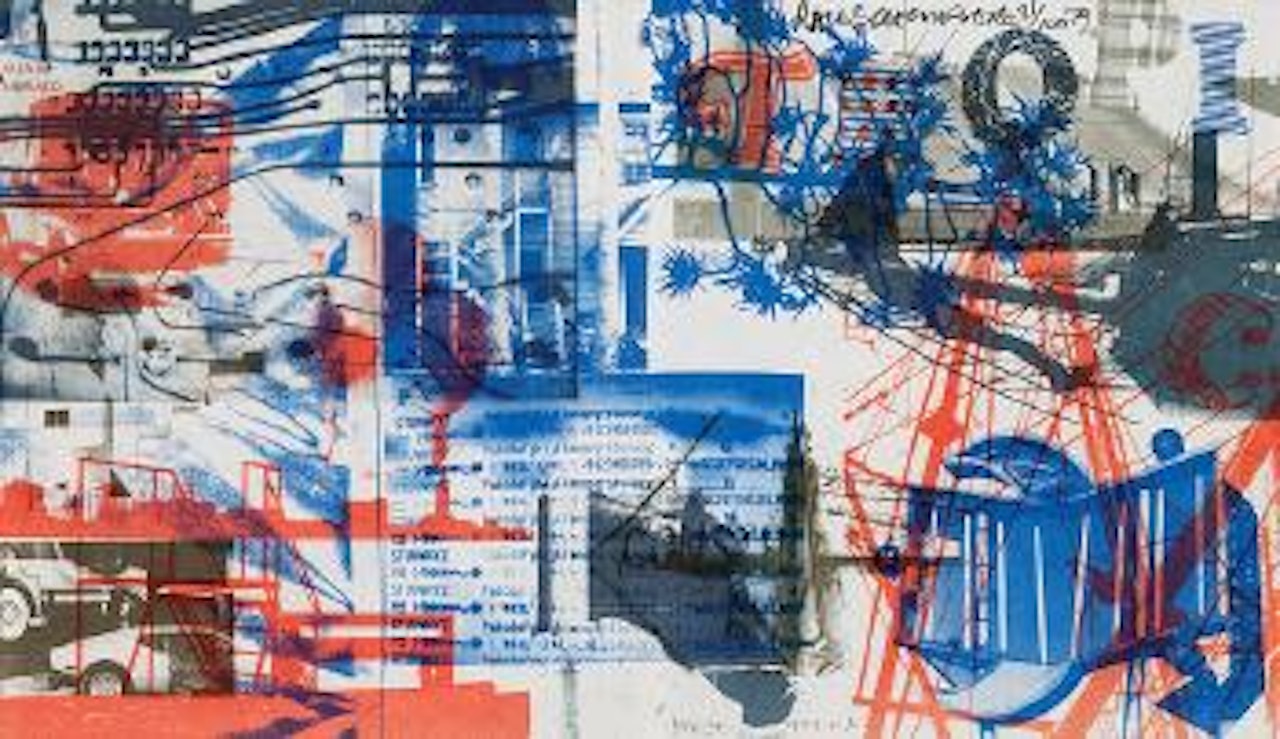 Piece for Tropic by Robert Rauschenberg