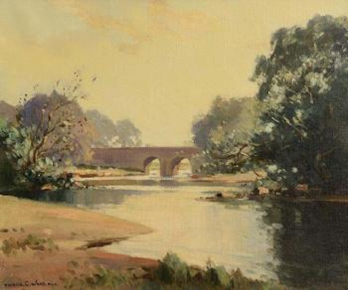 Misty Morning, Cushendun, Co Antrim by Maurice Canning Wilks