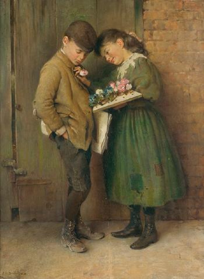 Good Friends by John George Brown