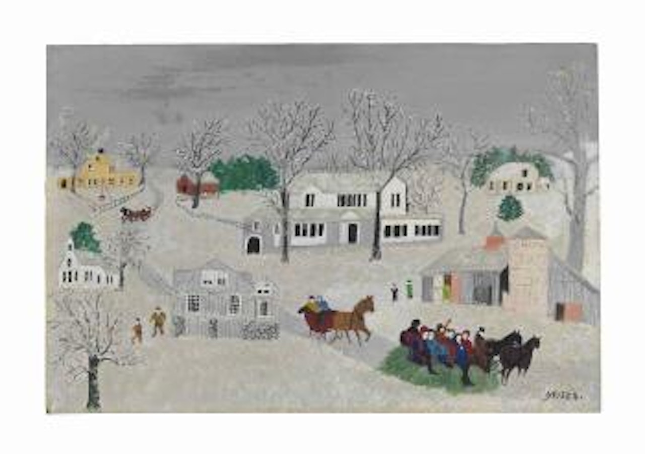 A Gay Time, March 27, 1953 by Grandma Moses
