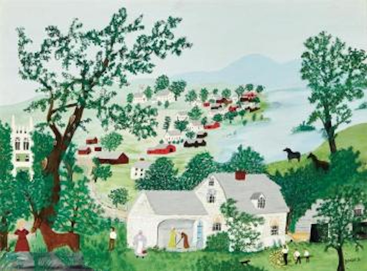 My Horse by Grandma Moses